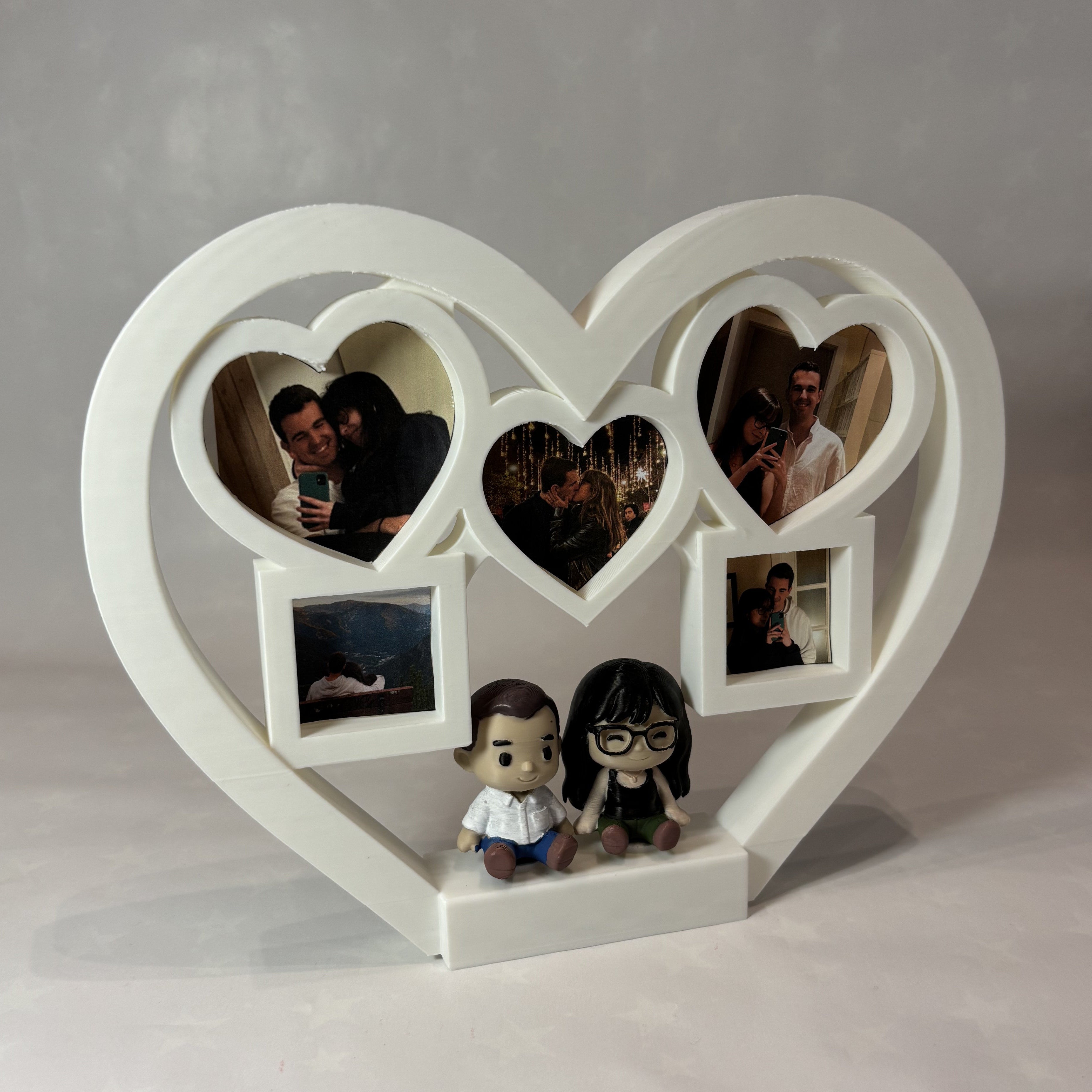 Marco "Nuestros Momentos" con Figuras 3D