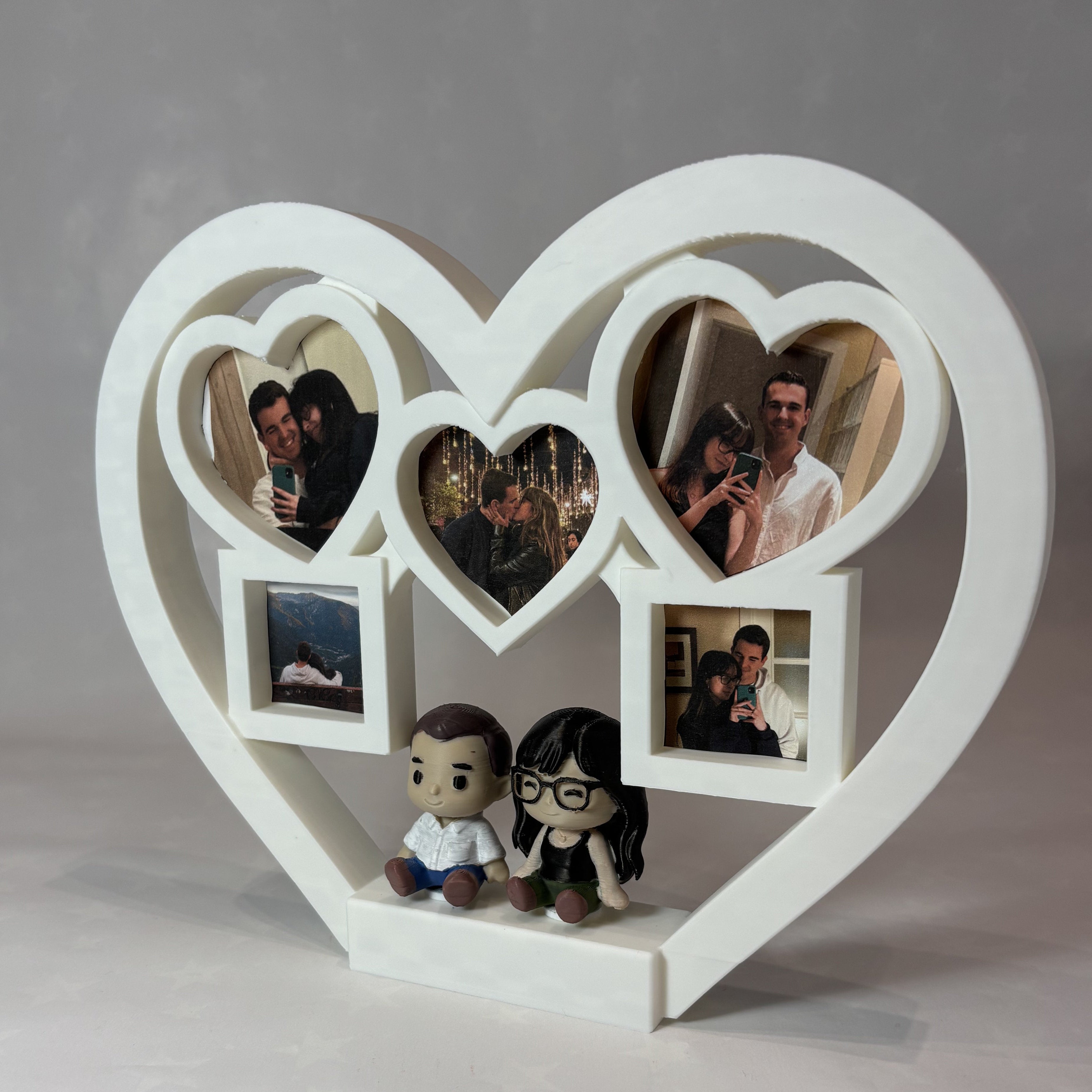 Marco "Nuestros Momentos" con Figuras 3D