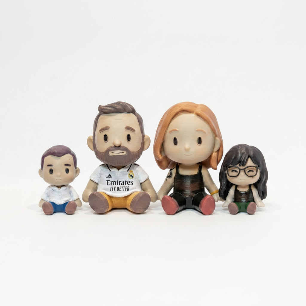 Pack Ninotet Familia (4 Figuras)